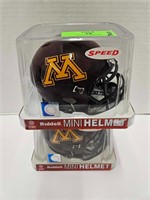 Pair Riddell Minn. Gophers College Mini Helmets