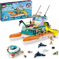 Lego Friends Sea Rescue Boat 41734 Building Toy
