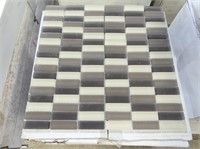 APPROX. 40 SQ. FT. GLASS MOSAIC TILE