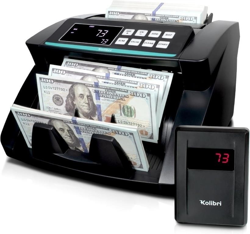 Kolibri Money Counter Machine With Advanced Fake