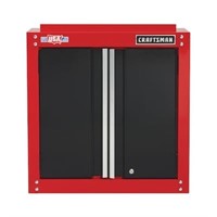 Craftsman Steel Wall-mounted Garage Cabinet In Red