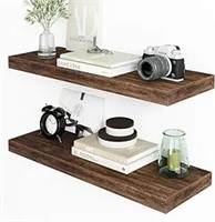 Fixwal Floating Shelves, 24 X 8in Large Bathroom