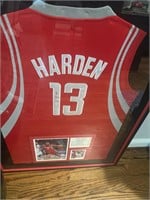 JAMES HARDEN SIGNED NBA JERSEY with COA