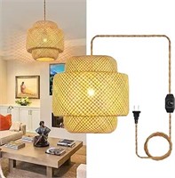 Delipop 15" Large Plug In Pendant Light, With