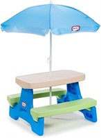 Little Tikes Easy Store Picnic Table With