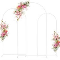 Wokceer Wedding Arch Backdrop Stand 7.2ft, 6.6ft,