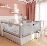 Rdhome 54" Bed Rails For Toddlers Kids Bed