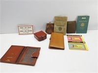 Vintage Change Purses, Passport Wallet