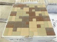 APPROX. 55 SQ. FT. GLASS MOSAIC TILE