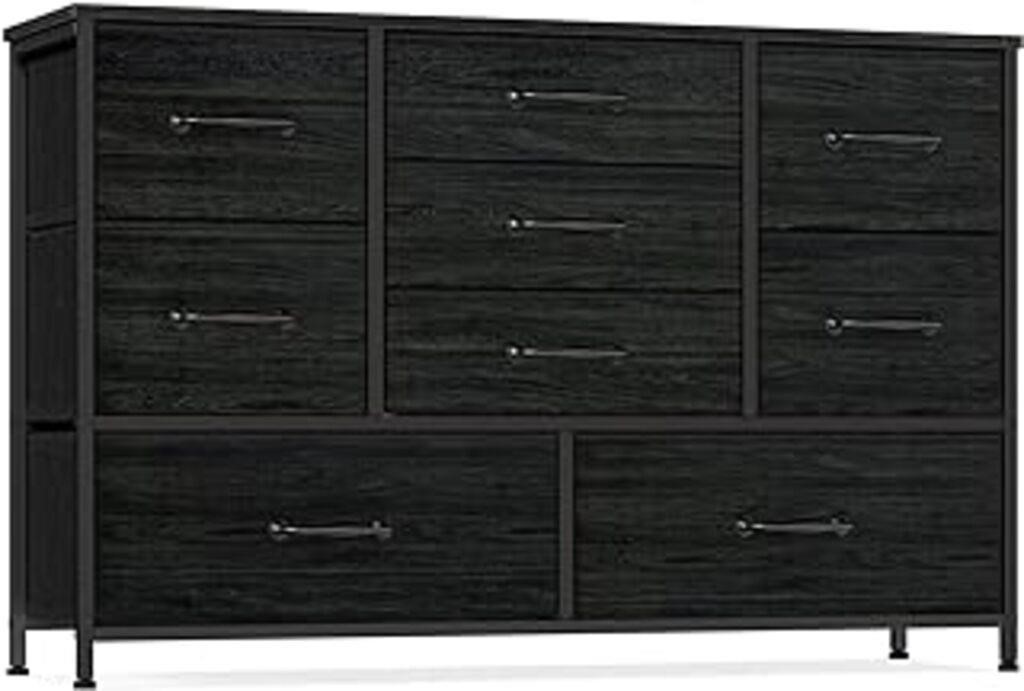 Furnulem Wide Dresser With 9 Large Drawers For