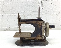 Vintage Small Tin Working Sewing Machine