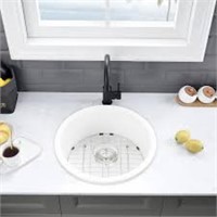 18 Inch Bar Sink Undermount-vasoyo 18x18 White