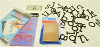 Stencils, Letters & Transfer Paper