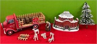 N - BUDWEISER HOLIDAY TRUCK W/ COA & MORE (P3)