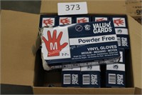 1000- vinyl gloves size M
