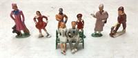 (7) ASSORTED VTG. DIME STORE FIGURINES