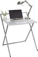 Urban Lifestyle Compact Folding Desk, White