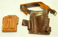 * Leather Tool Belt & Pouch