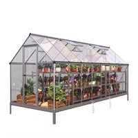TMG-GH616 6' x 16' Crystal Clear Greenhouse
