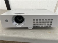 Panasonic LCD projector with power cord and