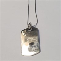 Silver Engavable 18" Necklace