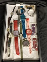 11 WATCHES PLUS BANDS / JEWELRY
