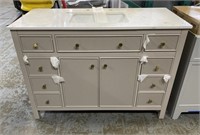 Grey Bathroom Vanity 35x48x21