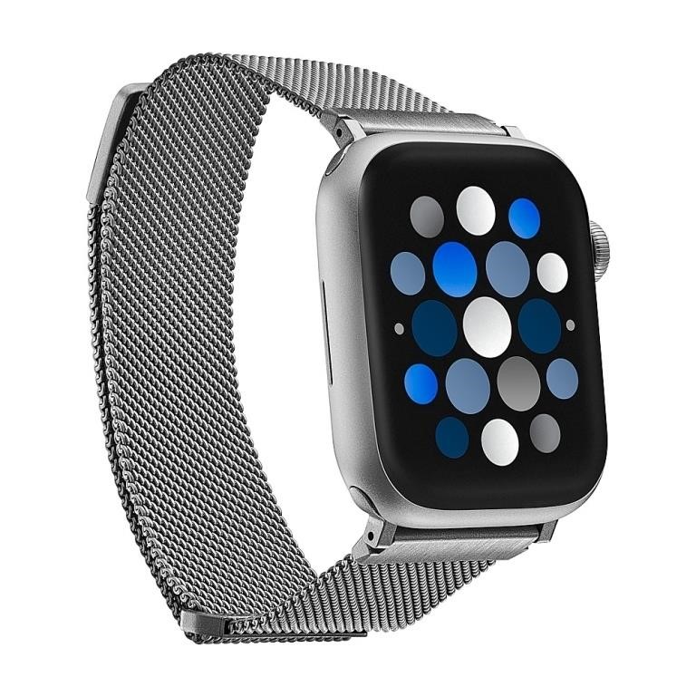 Insignia - Steel Band for Apple Watch 42-49mm