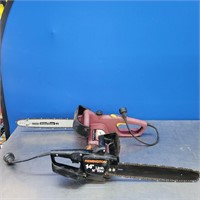 (2) 14" Electric Chainsaws