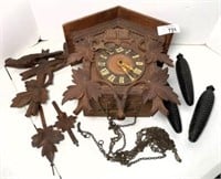 Cuckoo Clock with Weights