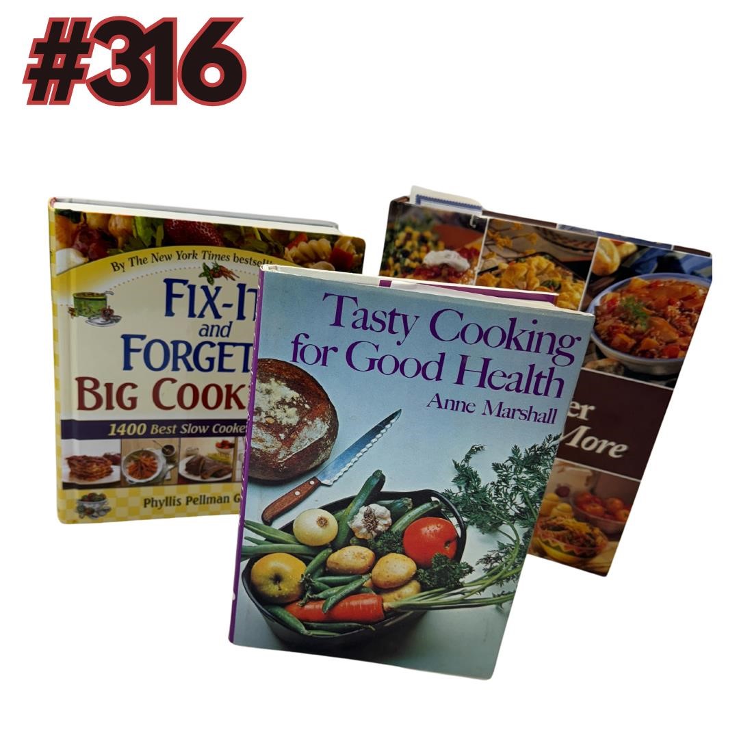 More Vintage Cooking- 3 books!