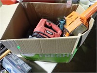 POWER TOOLS W/ TRIMMER, JIGSAW, MORE