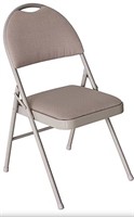 Berkley Jensen Folding Chair - Gray