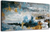 NEW $160 Abstract Wall Art 75cm x 150cm