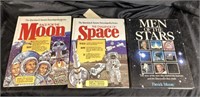 SPACE THEMED BOOK LOT / 3 PCS