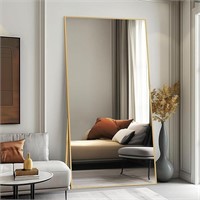 Beauty 76" x 34" Large Full Length Mirror w/Stand