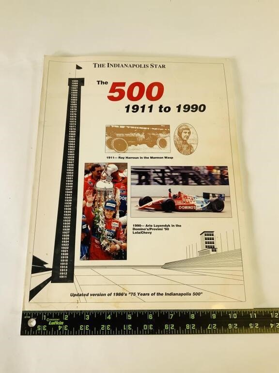The Indianapolis Star The 500 1911 to 1990