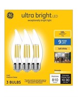 Lot of 4 Ultra Bright Led Bulb Packs