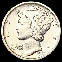 1920-S Mercury Dime CLOSELY UNCIRCULATED