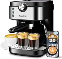 Espresso Machine  15 Bar  1300W  900ml  Frother