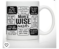 Mother's Day Coffee Mug for Mom - Mom’s Wise Words