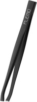 Plemo Eyebrow Tweezer  Steel Slant Tip  8.4cm