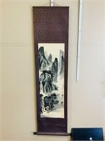 Oriental Chinese scroll painting