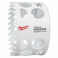 $58  MILWAUKEE Hole Saw: 3 3/8in  1 5/8in  Carbide