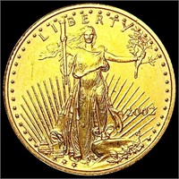 2002 US 1/10oz Gold $5 Eagle UNCIRCULATED