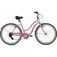 26 Multi-Speed Cruiser Women's Bike  Pink