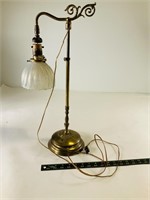 Vintage bras corded desk lamp