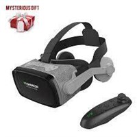 $46  VR Glasses 3D Headset with Controller-G07E
