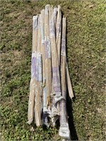 20+ PACKAGES OF BAMBOO STAKES 5’ LONG