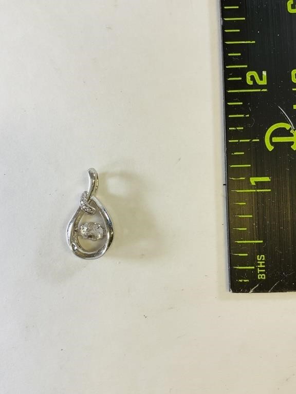 Sterling silver Gem Stone Necklace Pendant